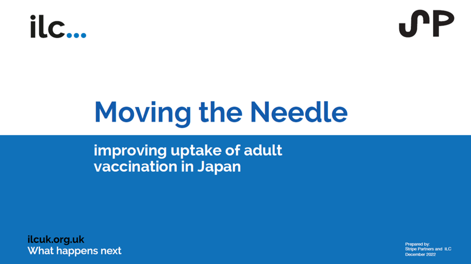 Moving the needle: Improving uptake of adult vaccination in Japan